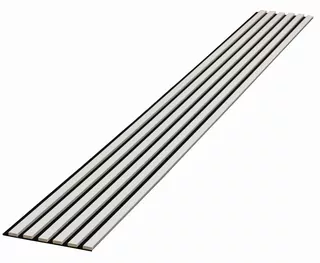 3D lamely 6 ks. na plsti 275cmx27cm BIANCO